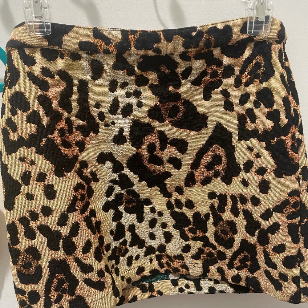 Topshop Cheetah Skirt